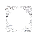 Acrylic Mirror Sticker Wall Cabinet Decor Self-adhesive Geometry Wall Corner Decorative Wall Stickers DIY Room Home Office Decor
