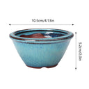 Chinese Style Bonsai Pots Breathable Stoneware Bonsai Pots With Holes Chinese Style Bonsai Flowerpot Ceramic Crafts for Garden