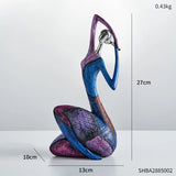 Nordic Style Creative Abstract Home Decoration Figure Sculpture Living Room Modern Art Figurine Desk Decoration Christmas Gifts