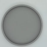 A Round Bathroom Tray, Decorative Vanity Tray, Silicone Soap Holder, Kitchen Countertop Organizer, Coffee Table Decoration, Suitable for Candles, Perfumes, Plants - Decorative Tray