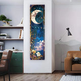 Floral & Plants Chart Vertical Tapestry Mushrooms Wall Hanging Reference Illustrative Botanical Art Tapestry Flowers Home Decor