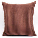 Supersoft Corduroy Cushion Cover Home Decor Pillow Covers Plain Striped Throw Pillow Case for Sofa Bed Living Room Decoration