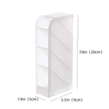 Multi-functional Stationery Storage Box Desk Multi-Layer Pen Holder Inclined Cosmetic Brush Storage Holder For Office Supplies
