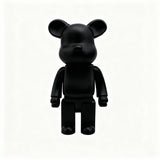 28cm Bear Statue Paint Block Bear Decor Desktop Ornaments Living Room Bear Floor Sculpture Home Decoration Kids Birthday Gifts