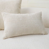 Ultra Soft Teddy Velvet Spliced Corduroy Cushion Cover Living Room Sofa Pillow Cover 30*50 Pillowcase Home Decor Funda Cojin