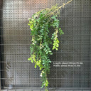 1PC Artificial Hanging Green Plants Fake Rattan Wall Hanging Plastic Vine for Home Garden Restaurant Decoration Soft Landscaping