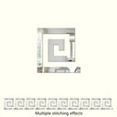 3D 5/10CM Square Self Adhesive Waist Line Mirror Sticker Wall Stickers for Living Room Ceiling Edge Strip Corner Line Wall Decor
