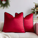 Modern Velvet Pillowcases for Living Room, Black & White Velour Cushion Covers, Sofa Decor, 45x45/50x50/30x50 cm