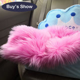 30x40cm Small Size Heart Shaped Fluffy Rug Shaggy Faux Wool Carpet Sofa Cushion Living Room Bedroom Decorative Floor Mats