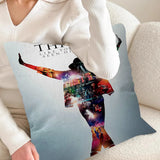 Musicians And Singers Michael Jackson Personalized Picture Text Home Decorative Pillows Household Gifts 45x45cm