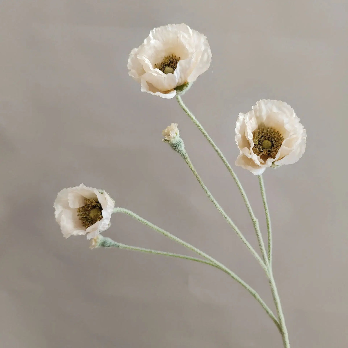 Poppy Artificial Flowers 65cm Long Stem Fake Flowers For Home Decor Garden Wedding Party Decoration DIY Flower Arrangement New