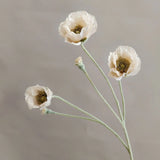 Poppy Artificial Flowers 65cm Long Stem Fake Flowers For Home Decor Garden Wedding Party Decoration DIY Flower Arrangement New