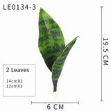 Artificial Succulents Plants House Decoration Accessori Tropical Fake Long Leaf Bonsai Hotel Party Home Decor Photo Props
