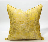 40 Style High Grade Cushion Cover 30x50/45x45/50x50CM Light Luxury Jacquard Pillowcase Champagne Blue Home Hotel Bed Sofa Decor