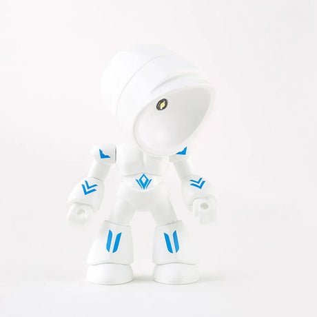 LED Mini Night Light Cute Cartoon Robot Hero Desk Lamp Desktop Ornament Book Light Kids Room Bedside Bedroom Decor Holiday Gifts