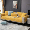 New Cream Corduroy Sofa Cushion  Four Seasons Hot Selling Seat Cushion Non-slip Leather Sofa Cover Cloth Towel for Living Room