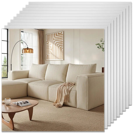 10/20/30Pcs Mirror Wall Stickers 3D Self-adhesive Mirror Stickers Thicken Flexible DIY Art Acrylic Mirror Living Room Decoration