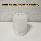 LED Night Light Dimmable Rechargeable/Plug-in Desktop Bedroom Bedside Lighting Decorative Touchscreen Reading RGB Desk Lamp