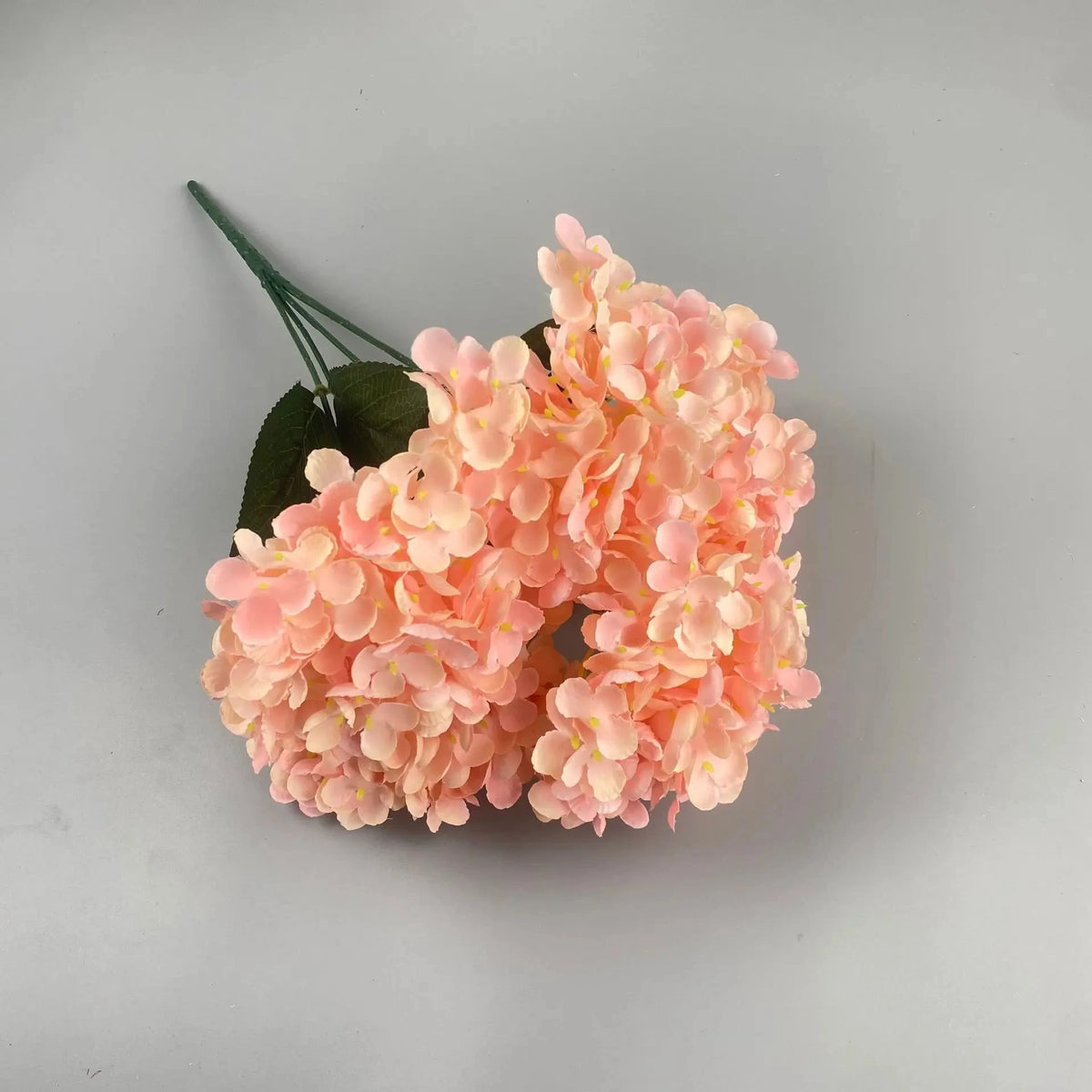 5 Heads Hydrangea Bouquet Silk Artificial Flowers for Party Wedding Living Room Decoration Accessories Home Decor Fake Flowers